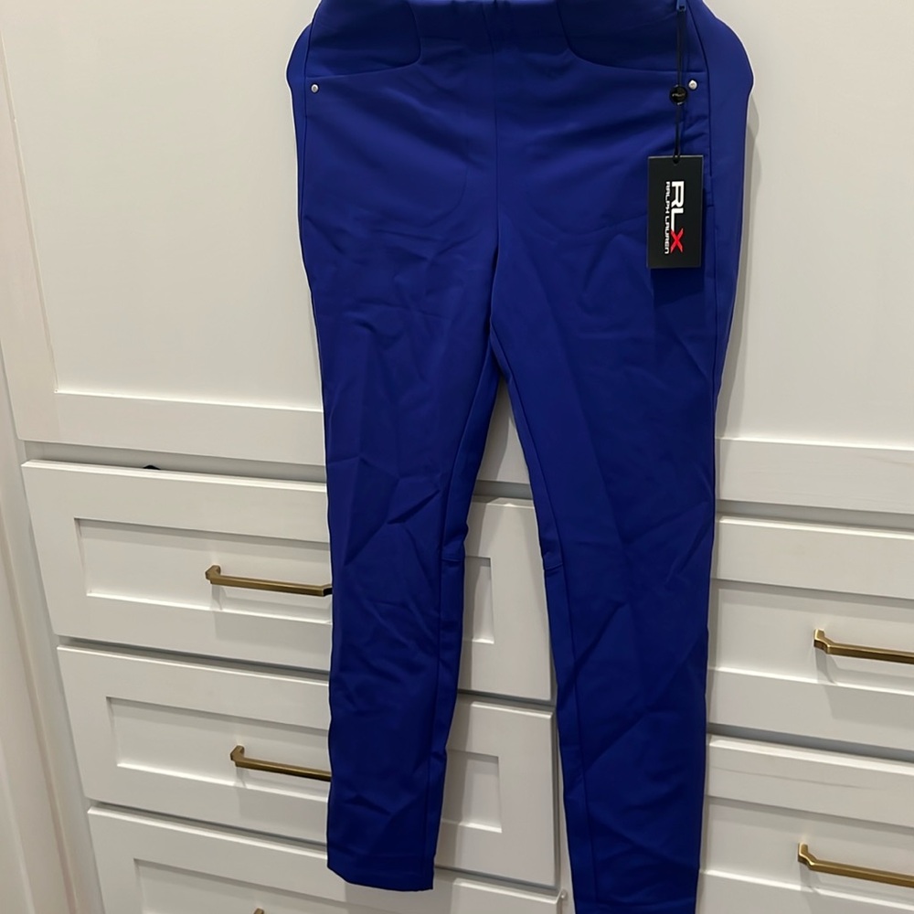 RLX Eagle Golf Pants. NWT. Ralph Lauren. Royal blue. Size 2.